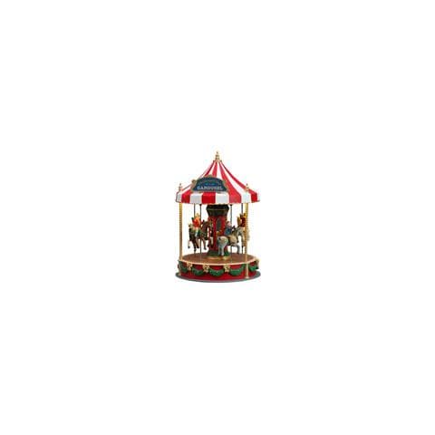 Giostra Carosello Cheer Lemax Decorazione Natale Multicolore - Foto 2
