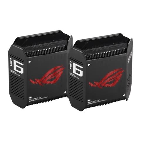 Sistema Wi-Fi Mesh ROG Rapture GT6 (B-2-PK) Tri-Bamd AX10000 3x Gigabit LAN / 1x Gigabit WAN - Nero 2 Pezzi - Foto 2