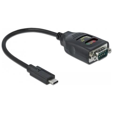 Adattatore Delock Usb Type-c A 1 X Seriale Rs-232 Db9 Con Protezione Esd Da 15 Kv - Foto 4