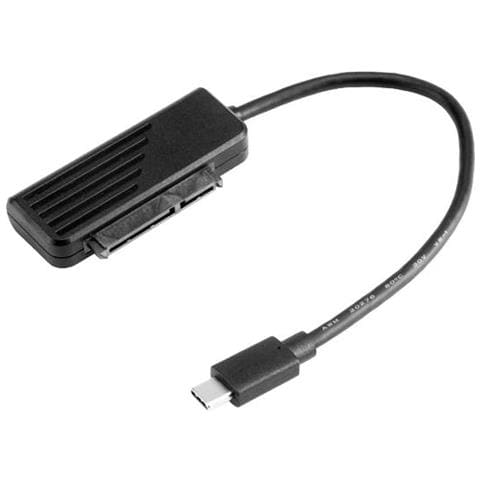 Ak-au3-06bk Adattatore Per Inversione Del Genere Dei Cavi Usb 3.1 C Sata Nero - Foto 1