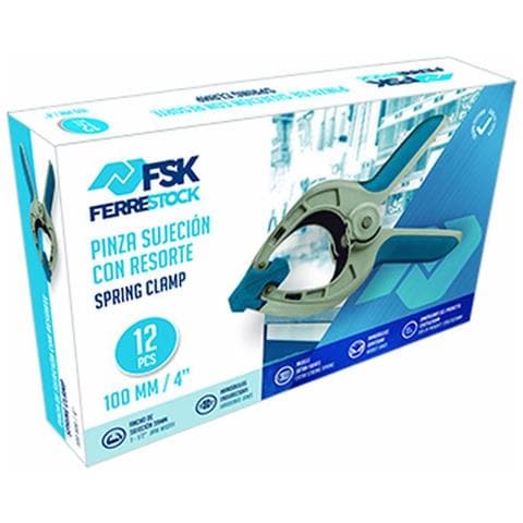 Pinza 4' 100 Mm (12 Pcs) - Foto 2