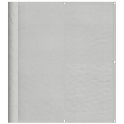 Paravento Balcone Grigio Chiaro 120x500cm 100%poliestere Oxford - Foto 2