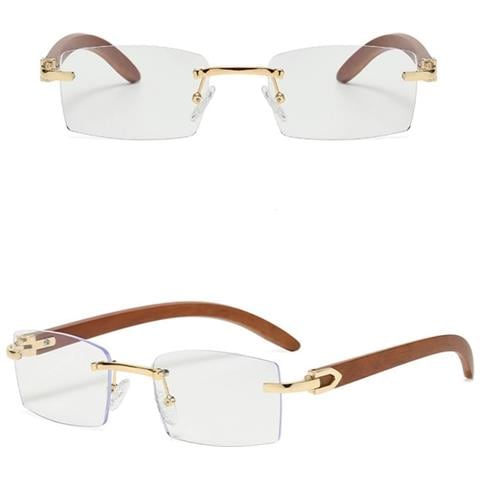 DACHENGSARL Lente Chiara Occhiali Da Sole Moda Donna Senza