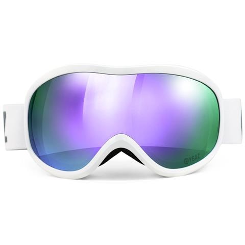 Maschera Steeze Occhiali Da Sci E Snowboard Viola /bianco - Foto 2
