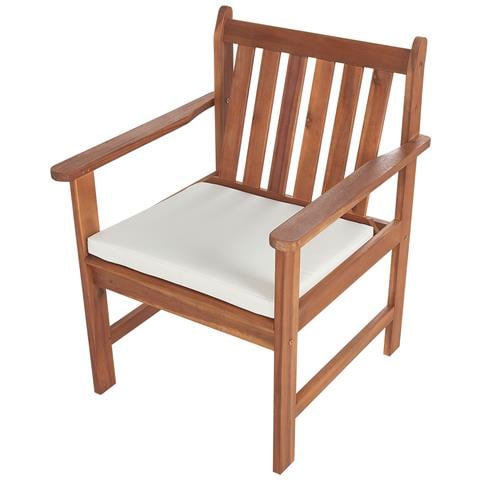 Set Di Divani Legno D'acacia Bianco Sporco Altidona - Foto 6