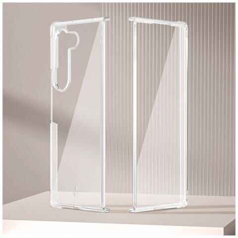 Cover 360° Per Samsung Galaxy Z Fold6 Anticaduta 2m Sottile E Leggera, Trasparente - Foto 2