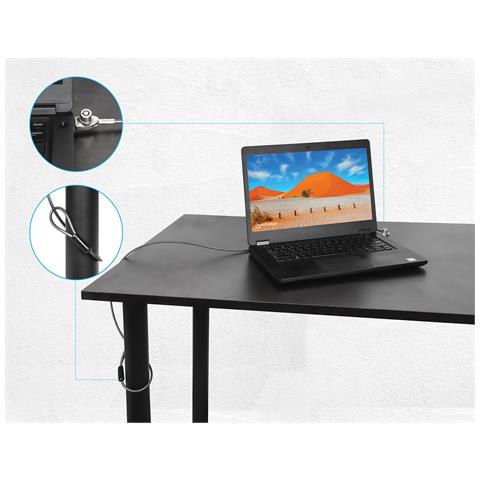 Lucchetto Di Sicurezza Per Notebook Con Chiave Per Slot Nano - Foto 2