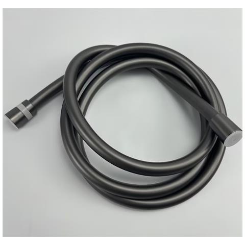 Tubo Doccia Da 2 M - Silicone Antipiega E Resistente Al Calore Grey - Foto 3
