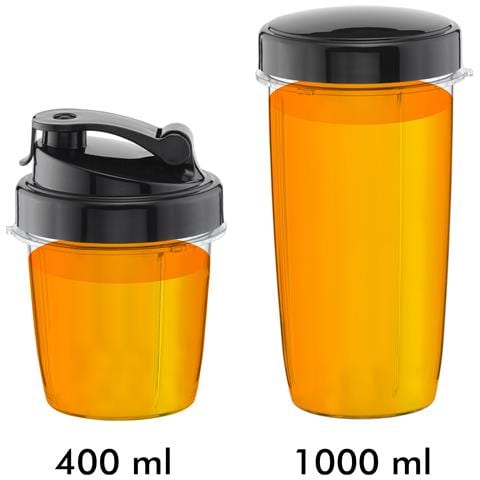 Energy Boost 1 L Frullatore da tavolo 1000 W Nero, Borgogna, Trasparente - Foto 3