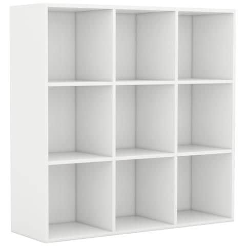 Libreria Bianca 98x29x97,5 Cm In Legno Multistrato - Foto 1