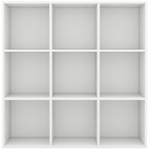 Libreria Bianca 98x29x97,5 Cm In Legno Multistrato - Foto 2