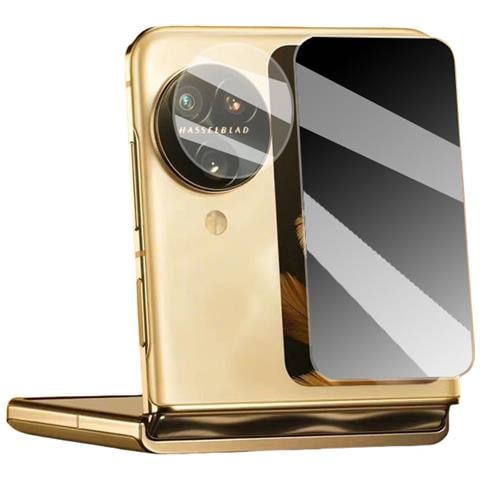Pellicola Protettiva In Vetro Temperato Anti-spia Per Oppo Find N2 Flip Compatibile Con Protezione Completa 360° Trasparente   Oppo Trova N2 Flip - Foto 2