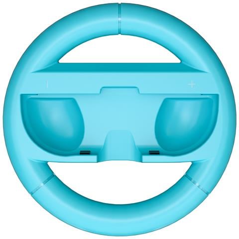Set Di 2 Volanti Da Corsa Compatibili Con Switch 2 Joy-cons - Migliora La Tua Esperienza Di Gioco Di Corsa Blue+orange - Foto 2