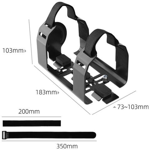Supporto Per Altoparlante Da Bicicletta In Metallo Regolabile Per Jbl, Sony, Ue Boom - Foto 2
