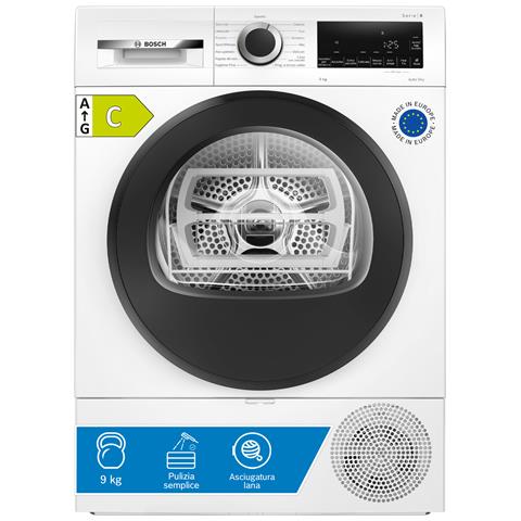 Serie 6 WQG243D9IT Asciugatrice a pompa di calore 9 kg Bianco - Foto 1