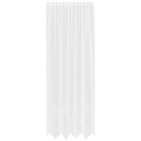 Tende con tende Bianco 500x100cm Poliestere - Foto 1