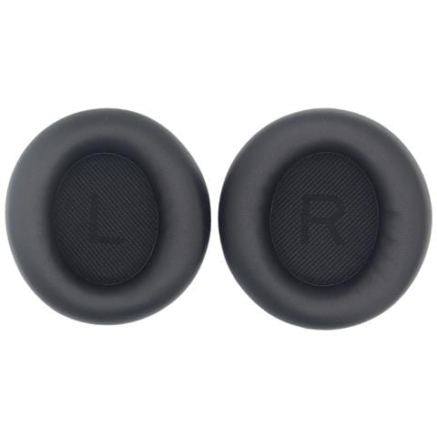 Cuscinetti Auricolari In Pelle Proteica Nera (2 Pz) Compatibili Con Cuffie Alienware Aw720h/aw520h - Foto 1