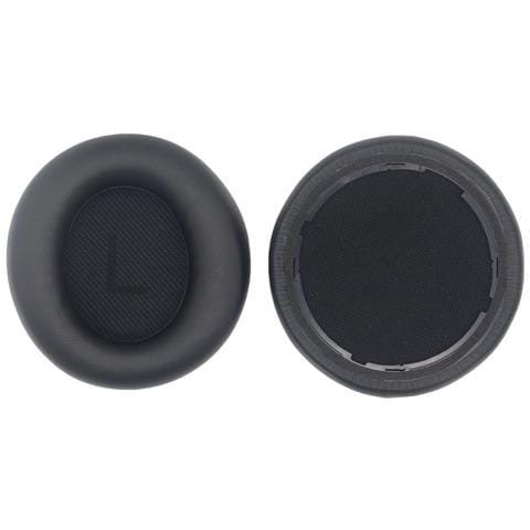 Cuscinetti Auricolari In Pelle Proteica Nera (2 Pz) Compatibili Con Cuffie Alienware Aw720h/aw520h - Foto 2