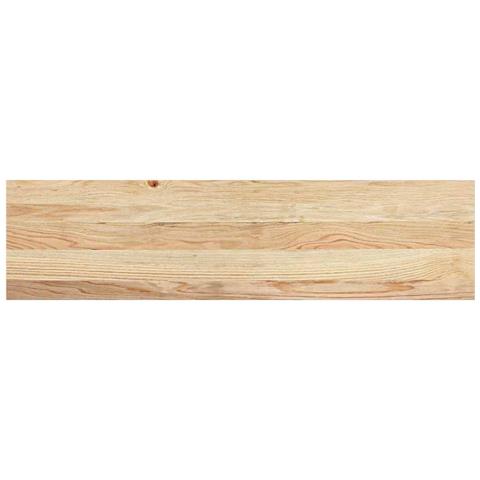 Gradini 2 pz 100x25x2 cm in Rovere Massello Non Trattato - Foto 1