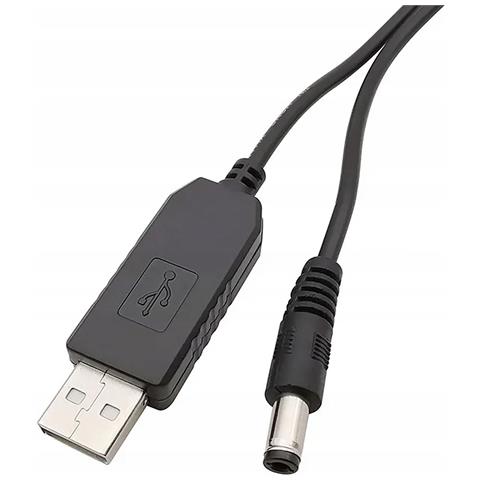 Convertitore Usb Dc 5,5x2,1mm 5v-12v Step Up - Cavo Alimentazione Universale | Lunghezza 100 Cm, 0.8-1a | Per Router E Moduli Arduino - Foto 4