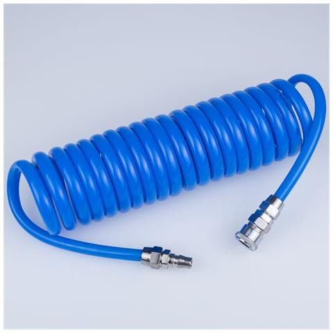 Tubo Pneumatico A Spirale Poliuretanico 8x12mm 5m - Resistente E Flessibile | Pressione 6-10 Bar | Uso Industriale E Alimentare - Foto 2