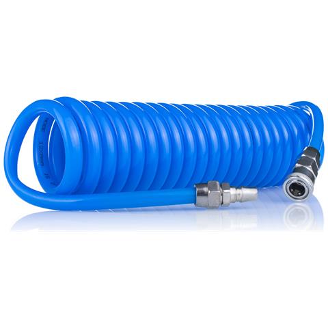 Tubo Pneumatico A Spirale Poliuretanico 8x12mm 5m - Resistente E Flessibile | Pressione 6-10 Bar | Uso Industriale E Alimentare - Foto 8