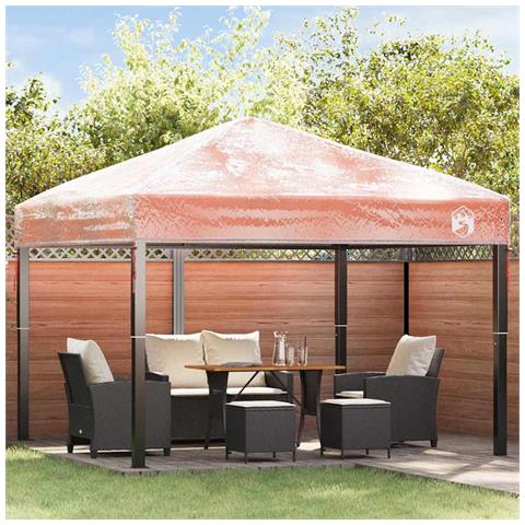 Sostituzione Copertura Gazebo Trasparente 300 x 300 x 26 cm PVC - Foto 2