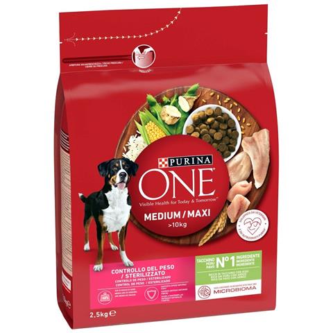 ONE 12370117 cibo secco per cani 2,5 kg Adulto Riso, Turchia - Foto 1
