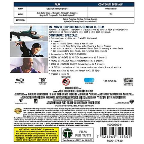 Matrix (Blu-Ray)  - Foto 2