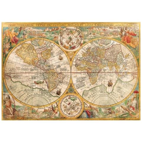 Puzzle 2000 Pz - High Quality Collection - Ancient Map - Foto 2