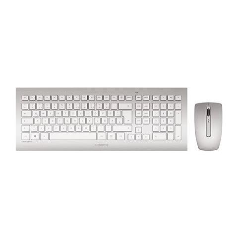 DW 8000 RF Wireless QWERTZ Tedesco Argento, Bianco tastiera - Foto 2