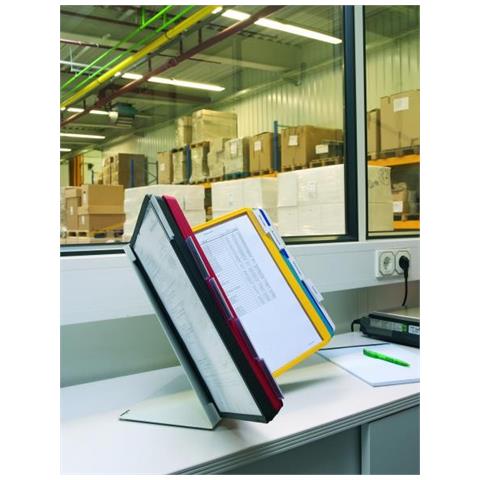 Vario Table 30 Leggio Da Tavolo 30 Pannelli Ppl A4 Assortiti - Foto 1