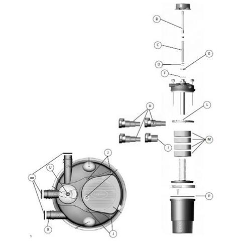 Laguna Ricambio Lampada Uv-c 20w Per Filtro Pressure Flo 8000 - Foto 2