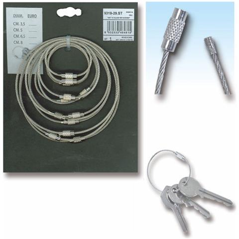 Portachiavi Anello Key Screw Pz. 12 - Foto 1
