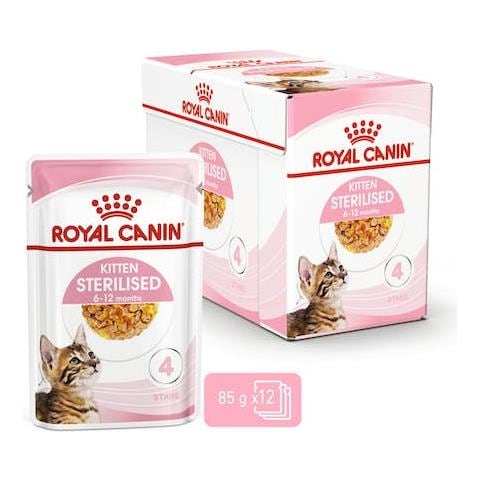 Sterilised Kitten Jelly Royal Canin 12x85 Gr - Foto 2
