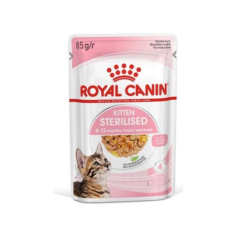 Sterilised Kitten Jelly Royal Canin 12x85 Gr - Foto 1