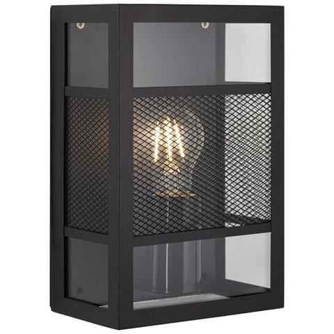 Getta Applique Da Esterno Nera E27 1x40w Non Inclusa - Foto 1