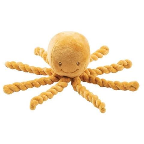 Doudou Pieuvre Lapidou - 23 Cm - 100% Poliestere - Ocra - Foto 1
