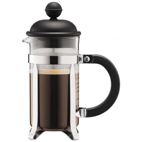 Caffettiera Capacità 0,35 L Colore Nero / Cromo / Trasparente - Foto 1