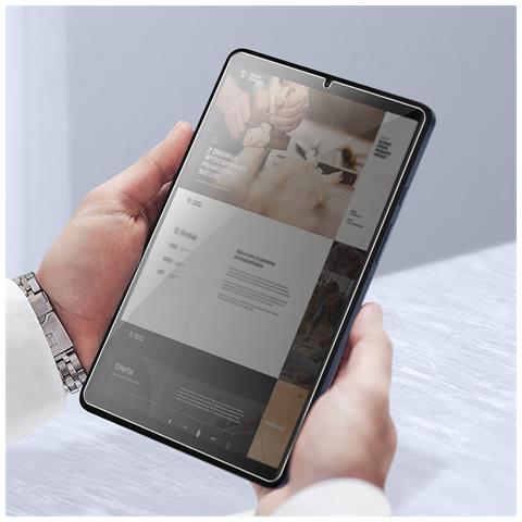 Vetro Temperato Per Samsung Galaxy Tab A9 Durezza 9h Antigraffi, Trasparente - Foto 5
