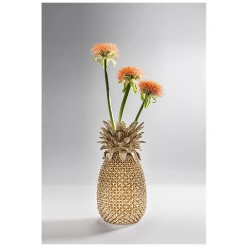Pineapple vaso Altro Poliresina Oro - Foto 2