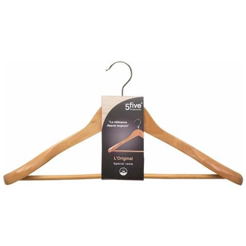 Grucce Giacca 45 X 23,5 Cm Naturale Legno Marrone - Foto 2