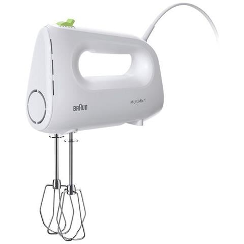Braun Minipimer 5 Hm 1100 White Sbattitore Manuale 450 W Bianco - Foto 2