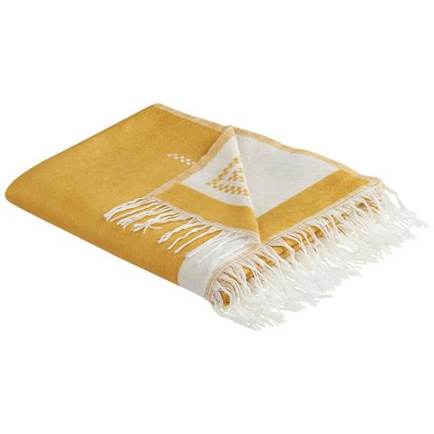 Coperta Jalkini 130 X 170 Cm Giallo - Foto 9
