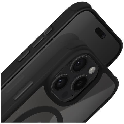Cover Magsafe Per Iphone 15 Pro Anti-caduta 3m Finitura Opaca, Nero - Foto 2