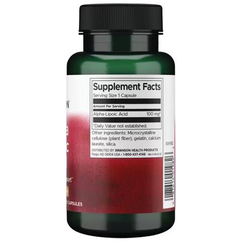 Acido Alfa Lipoico 100 Mg 120 Capsule - Foto 2