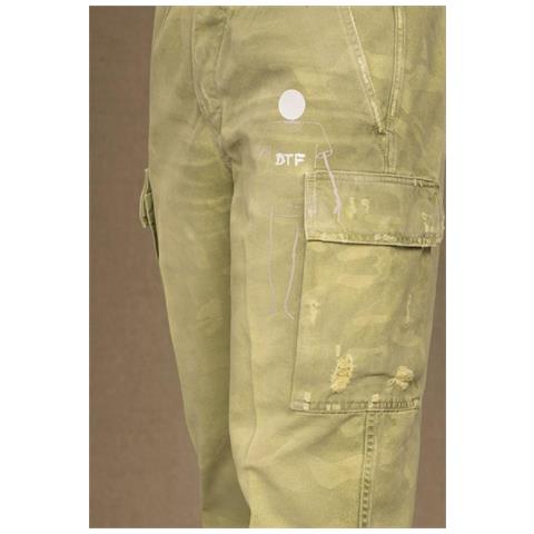 Jeans E Pantaloni In Cotone Verde - W36 - Foto 4