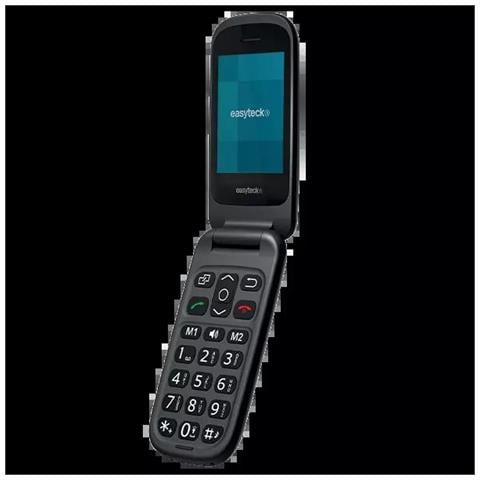 Telefono Cellulare F210 Fold 2G Flip Attivo Display 2.4" Bluetooth Vivavoce Fotocamera - Blu - Foto 2