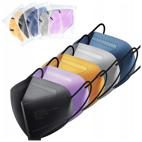Set Di 30 Mascherine Ffp2 5 Strati 3d Colorate - Protezione Adatta A Tutti! - Foto 1
