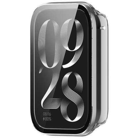 Cover Xiaomi Smart Band 9 Pro Custodia Integrale Con Vetro Temperato Transparent - Foto 2